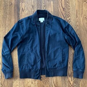 Club Monaco Navy Bomber Jacket